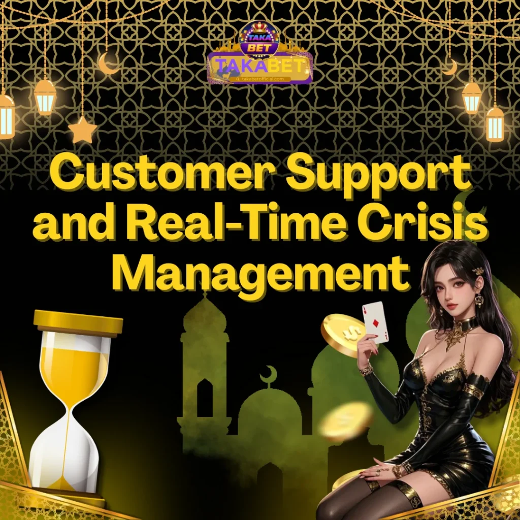 Customer Support and Real-Time Crisis Management on Takabet